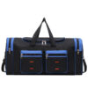 Wholesale Customized Large Sport Duffel Bag Heavy Duty Oxford Travel Tote with Fashion Zipper Closure Cheap and Stylish