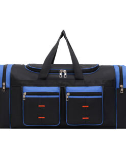 Wholesale Customized Large Sport Duffel Bag Heavy Duty Oxford Travel Tote with Fashion Zipper Closure Cheap and Stylish