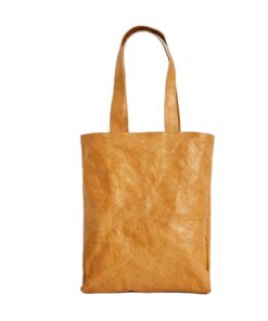 Custom Logo Reusable Shopping Bags Light Dupont Tyvek Paper Grocery Bag Eco-Friendly with Long Handle for Daily Life