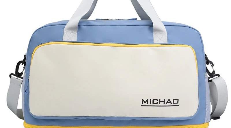 Personalized Sports Duffel Bag - Grey-Worldwide Bags