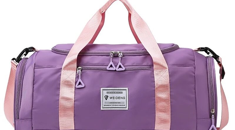 Travel Totes Bag for Airplane, Cute Sports Gym Dance Overnight Luggage -Worldwide Bags