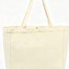Eco-Friendly Reusable Durable Storage Custom Printed Cotton Canvas Tote Bag for Travel & Daily Use
