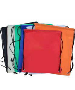 Unisex Non-woven Eco Backpack Bag Custom logo Draw String Bag